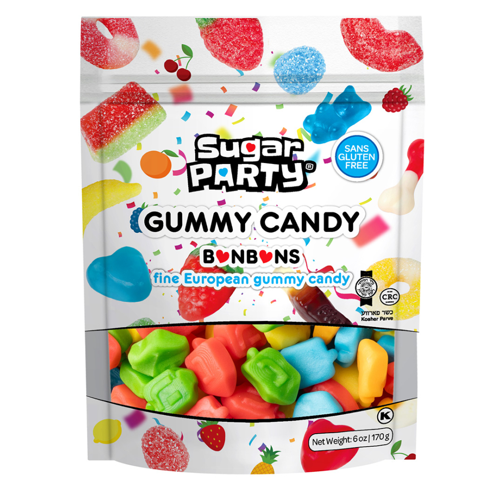Mimi's Sweets Gummy Dreidels 6 oz bag Our soft gummies will take you back to simpler, sweeter times!