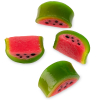 Mimi's Sweets Watermelon Mania 12 x 1 kg Soft watermelon-flavored licorice.